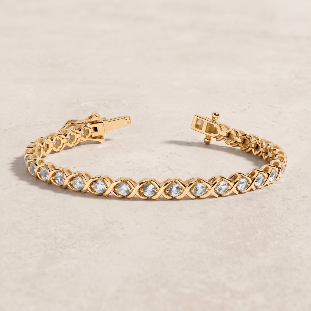 18k Gold Diamond Basia Bracelet