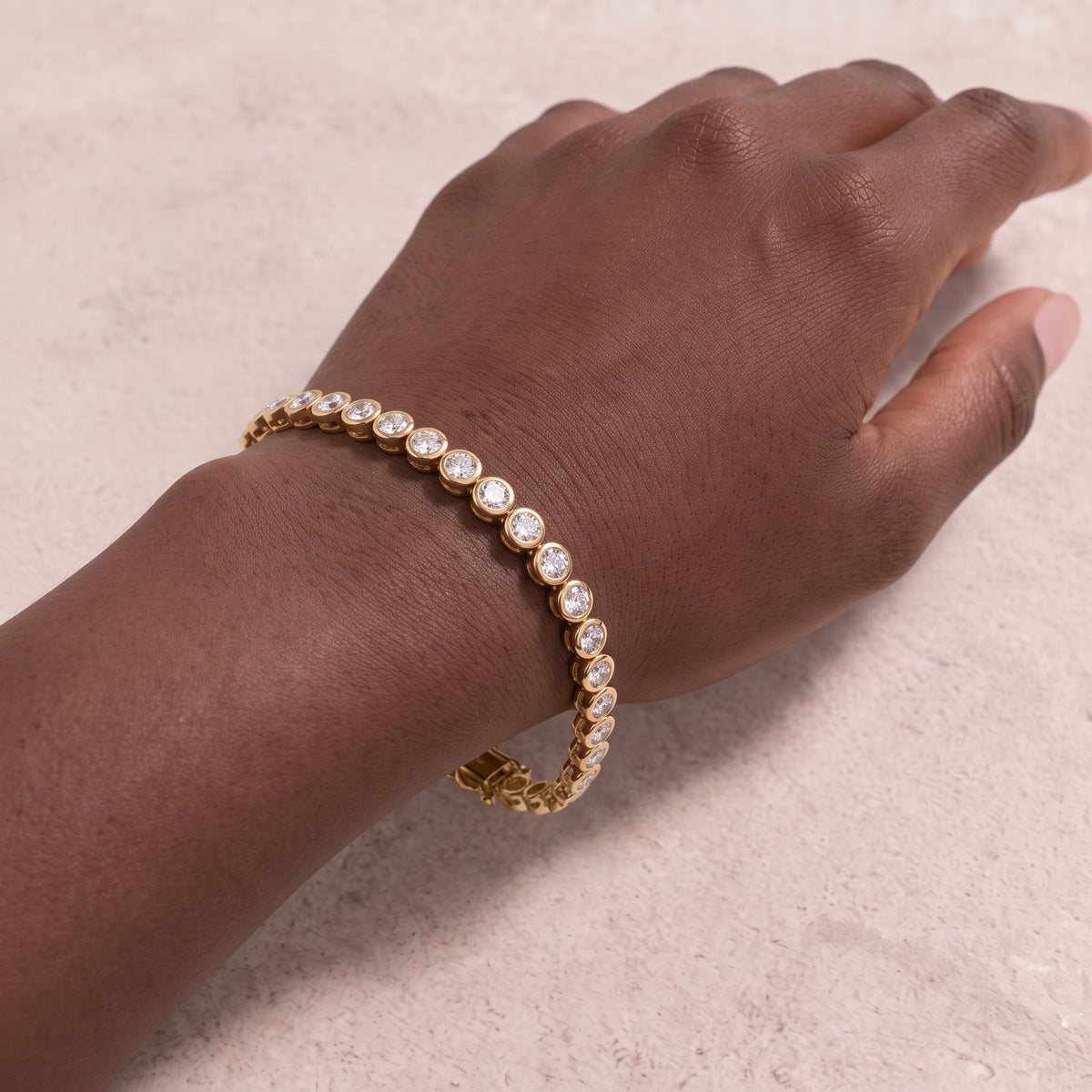 18k Gold Diamond Orbis Bracelet